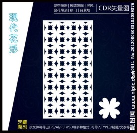 花朵雕刻花形 雕刻图案图片