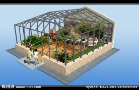 露台景观效果图