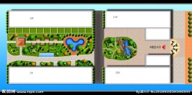 小区彩平效果图