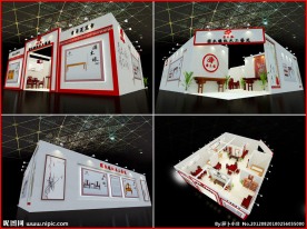 中式展台设计