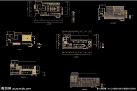 日式餐厅施工图