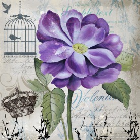 欧式油画 花卉