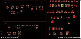 学生必备 美式 古典欧式家具模型