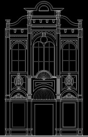 欧式建筑 立面欧洲街道