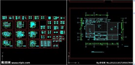 别墅样板房施工图