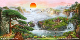 油画 聚宝盆油画