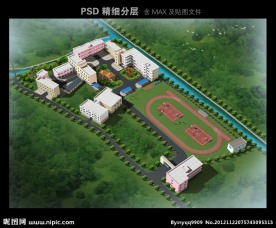 小学鸟瞰图