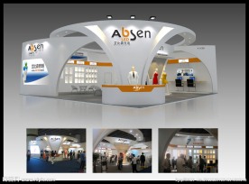 艾比森光电展位设计方案