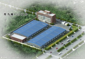 厂区鸟瞰模型加PSD文件