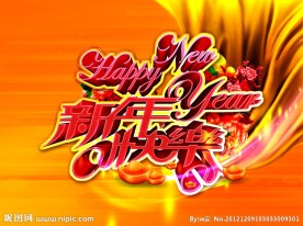 新年快乐 Happy New Year