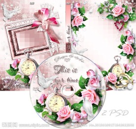 婚庆DVD光盘和光盘盒设计