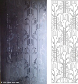 线条图 步步高升