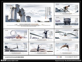 企业文化 展板