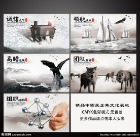 企业文化展板设计