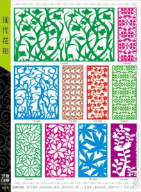 大树镂空隔断雕刻图册