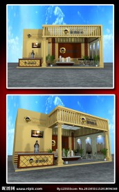 房展设计3D模型