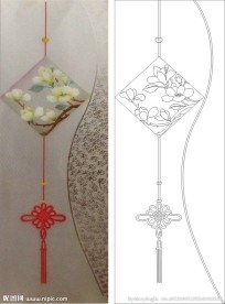 玉兰花 玉兰 中国结