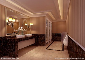 厕所 卫生间效果图