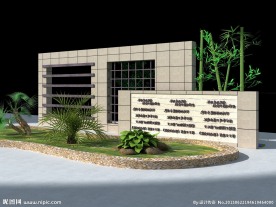 景墙（全模型 含材质