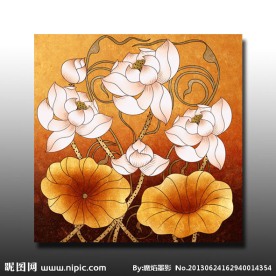 无框画