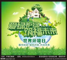 世界环境日展板