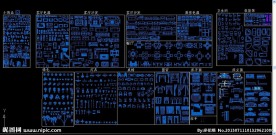 CAD室内设计图库