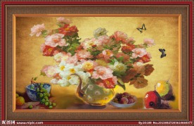 花卉油画