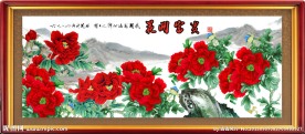 花开富贵牡丹图