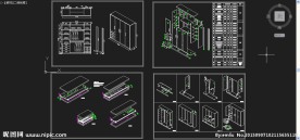 衣柜生产图安装说明