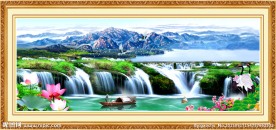 风景画 山水风景画