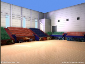 体育场观众看台