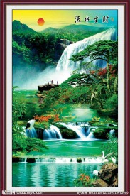 风景画 山水风景画