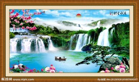 风景画 山水风景画