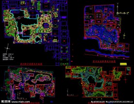 苏州园林景总平面