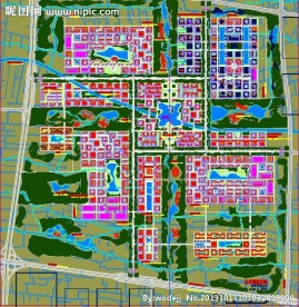 医学园区规划总平图