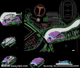 食堂总平建筑方案设计