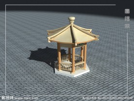 亭子（含材质）