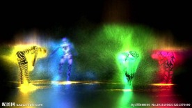 人体舞动舞蹈视频背景