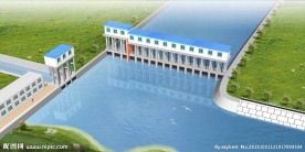 水库水闸(贴图文件全)