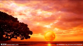 海上日出高清视频素材