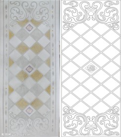 欧式花 线条图 玫瑰