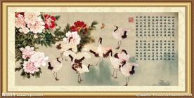 国画牡丹