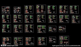 雷士灯具货架施工图