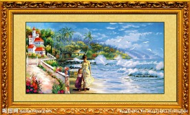 风景油画 现代装饰画