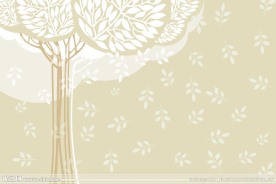 大型壁抽象树背景图片