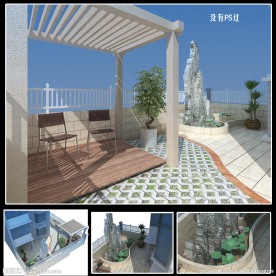 庭院景观(带贴图)