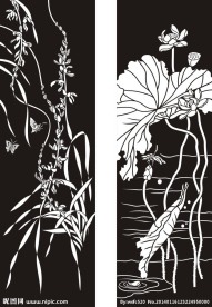 春夏 梅兰竹菊 兰花