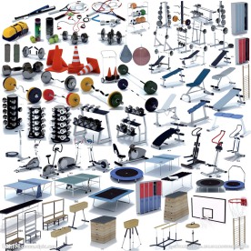 运动器材健身房