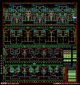 高层建筑施工图 住宅