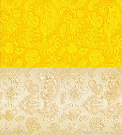 金色玉石立体花纹雕刻